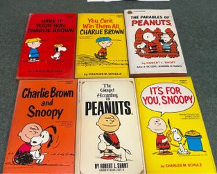 Vintage Charlie Brown Books