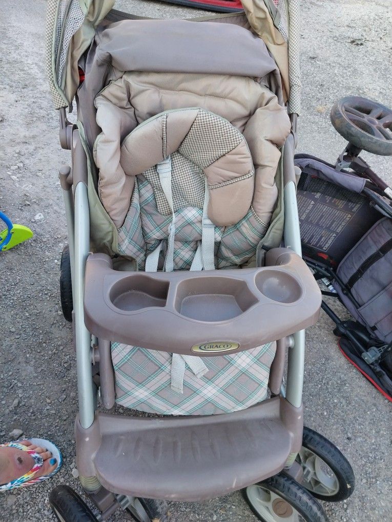 Walker, Bouncer, And Stroller