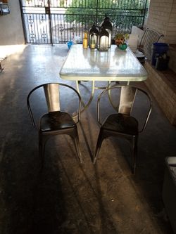 Chairs, Metal