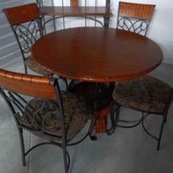 Dining Table With 4 Chairs 