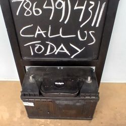 Semi Truck Interstate Batteries 