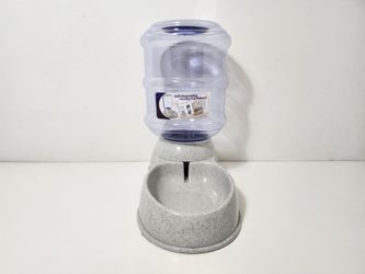 3.75L Capacity Pet Water Dispenser Self-Dispensing Gravity Pets Water Feeder Automatic Pet Waterer
