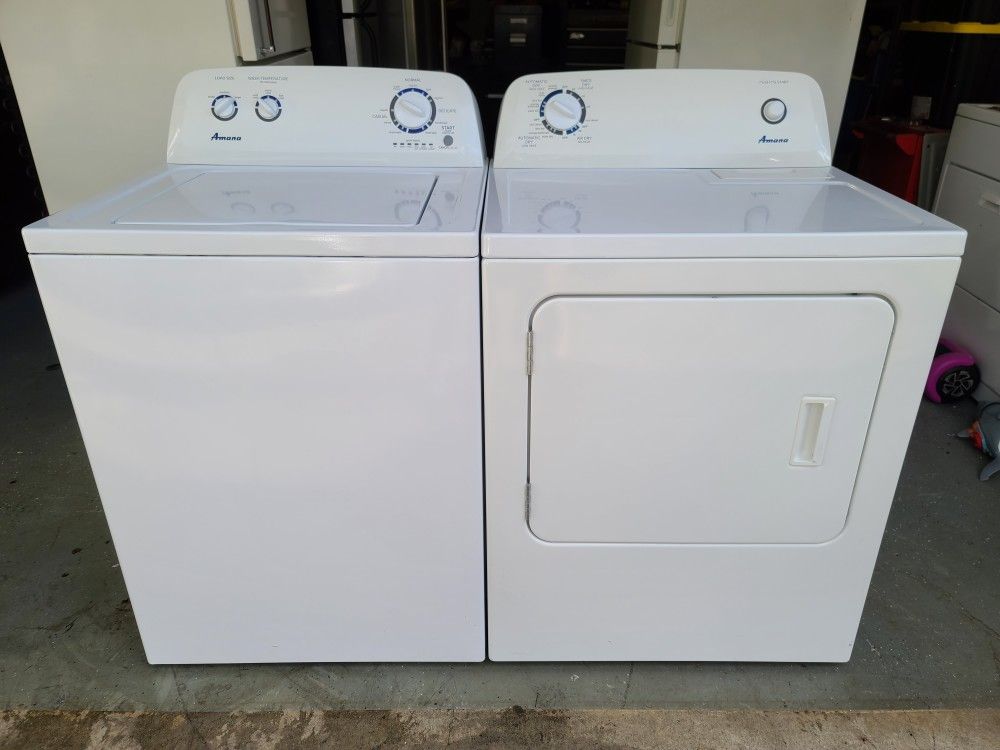 Amana matching washer and dryer set <delivery available>