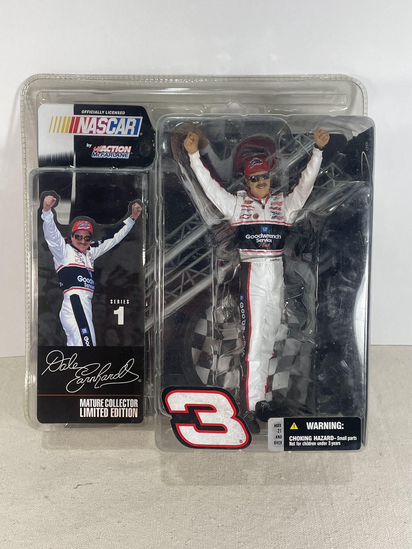 Action McFarlane NASCAR Series1 Dale Earnhardt Figure