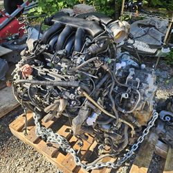 Nissan VQ35DE Engine & CVT Transmission