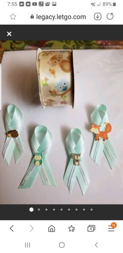 Baby Shower Pins/Distintivos & Ribbon