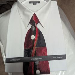 Brand New Shirt And Tie From Croft And Barrow