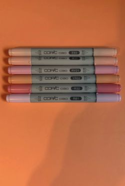 Copic Ciao Medium Broad Markers 6-pack