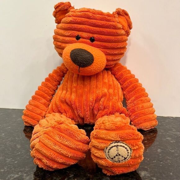 Gund Love Peach Gund Brendall Bear. Size 16”