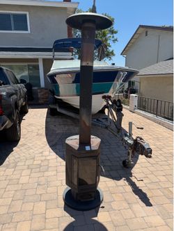Open flame heater