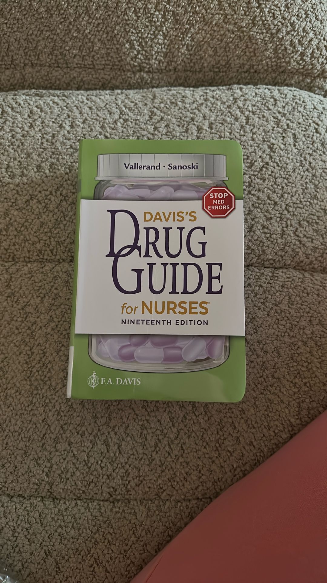 David Drug Guide Book For Nurses 19th Edition