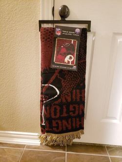 REDSKINS - triple woven jacquard throw