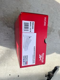 Brand new Reebok Work Fusion Flexweave work shoes in original box. Never worn