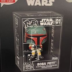 Boba Fett Die Cast Funko Pop