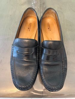 Men’s Leather Black Loafers