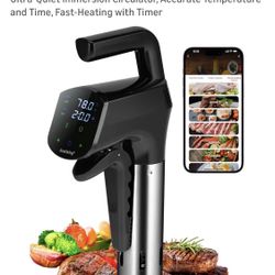 Brand New in Box Digital Sous Vide Cooker 1100W Immersion Circulator 2.4G WIFI App Remote Control