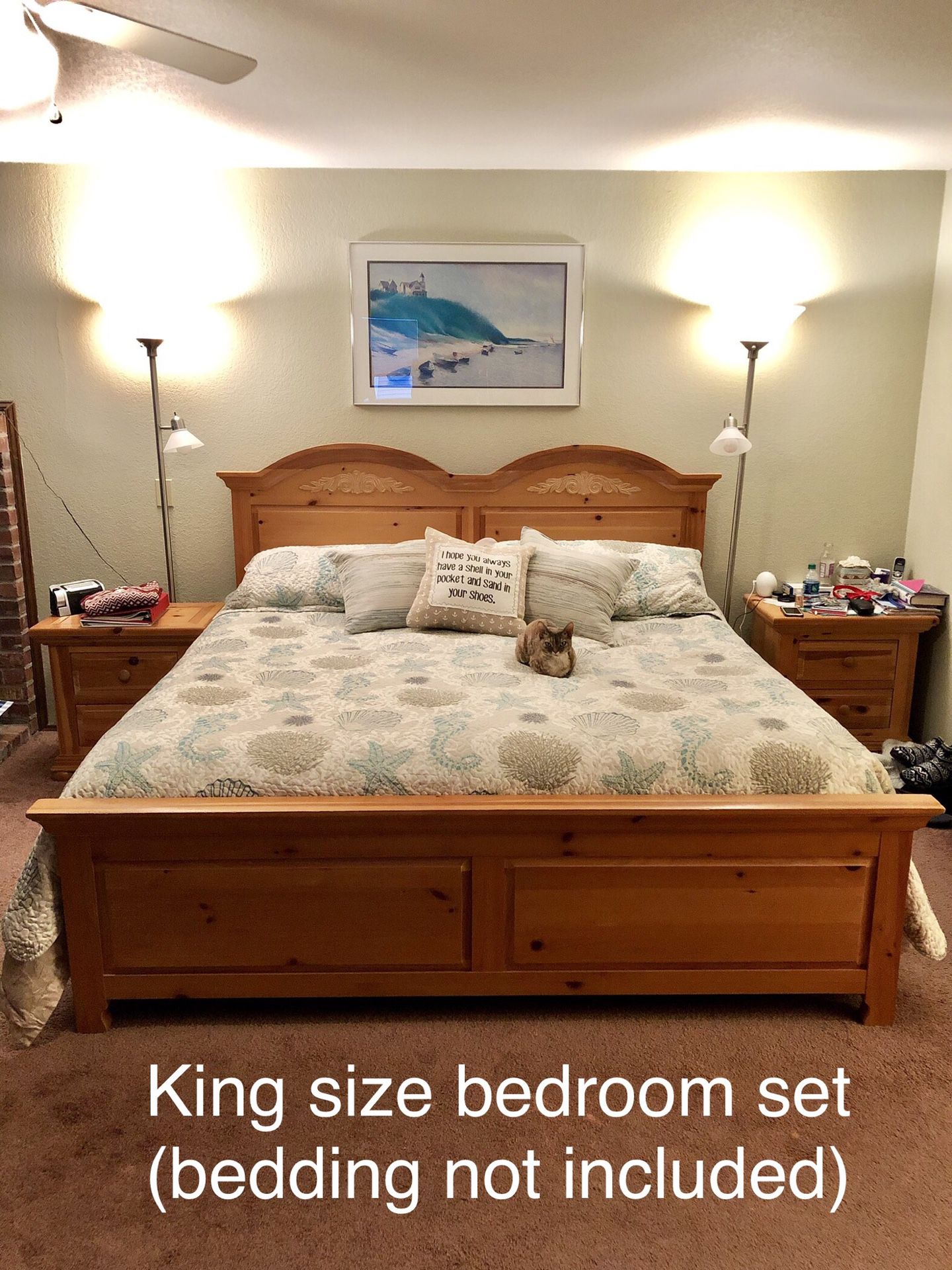 Made in the USA - King size bedroom set - Fontana by Broyhill