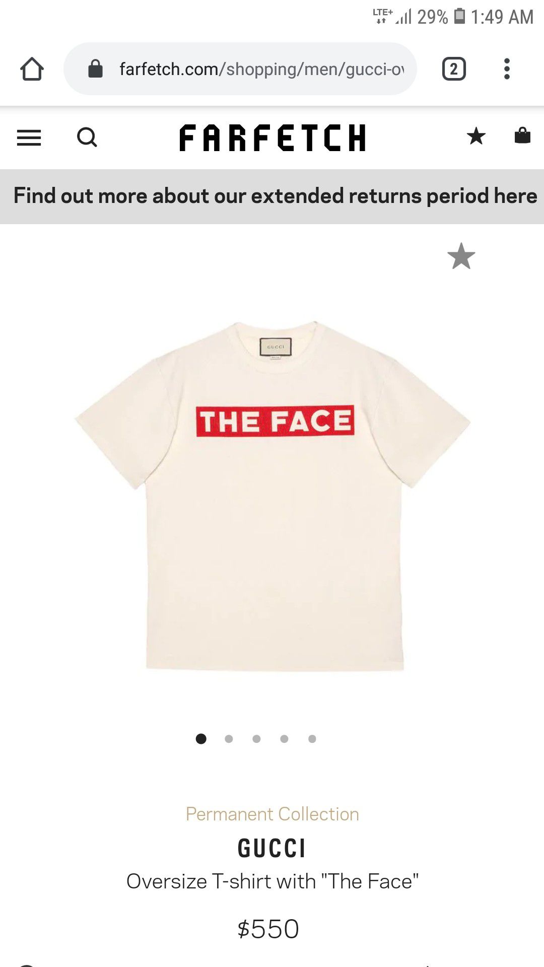 Brand New Gucci/"Off-White" Collab T-Shirt