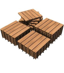 Yaheetech 27PCS Interlocking Deck Tiles