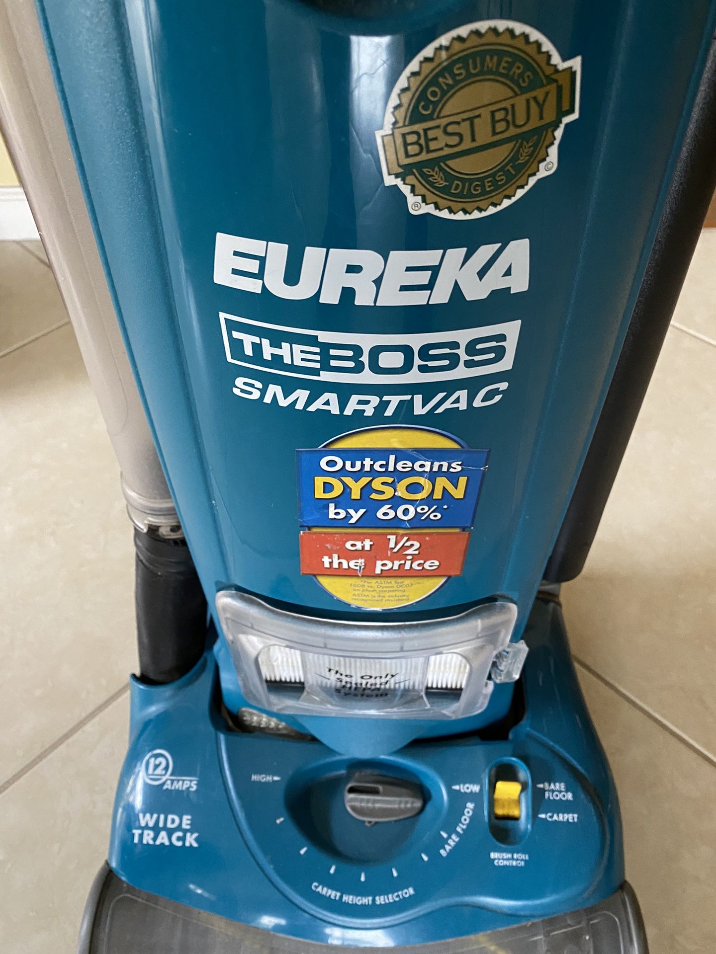 Eureka 4870 Boss SmartVac Wide Track Vacuum Cleaner