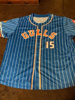 San Diego Gulls Hockey Baseball Style Jersey Size XL
