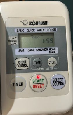 Zojirushi BBCC V-20 bread maker
