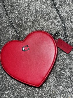 Coach Heart Shaped Purse