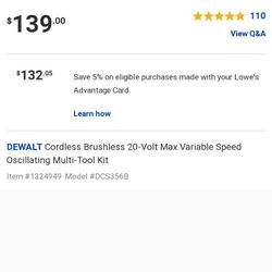 DeWalt Multi-tool