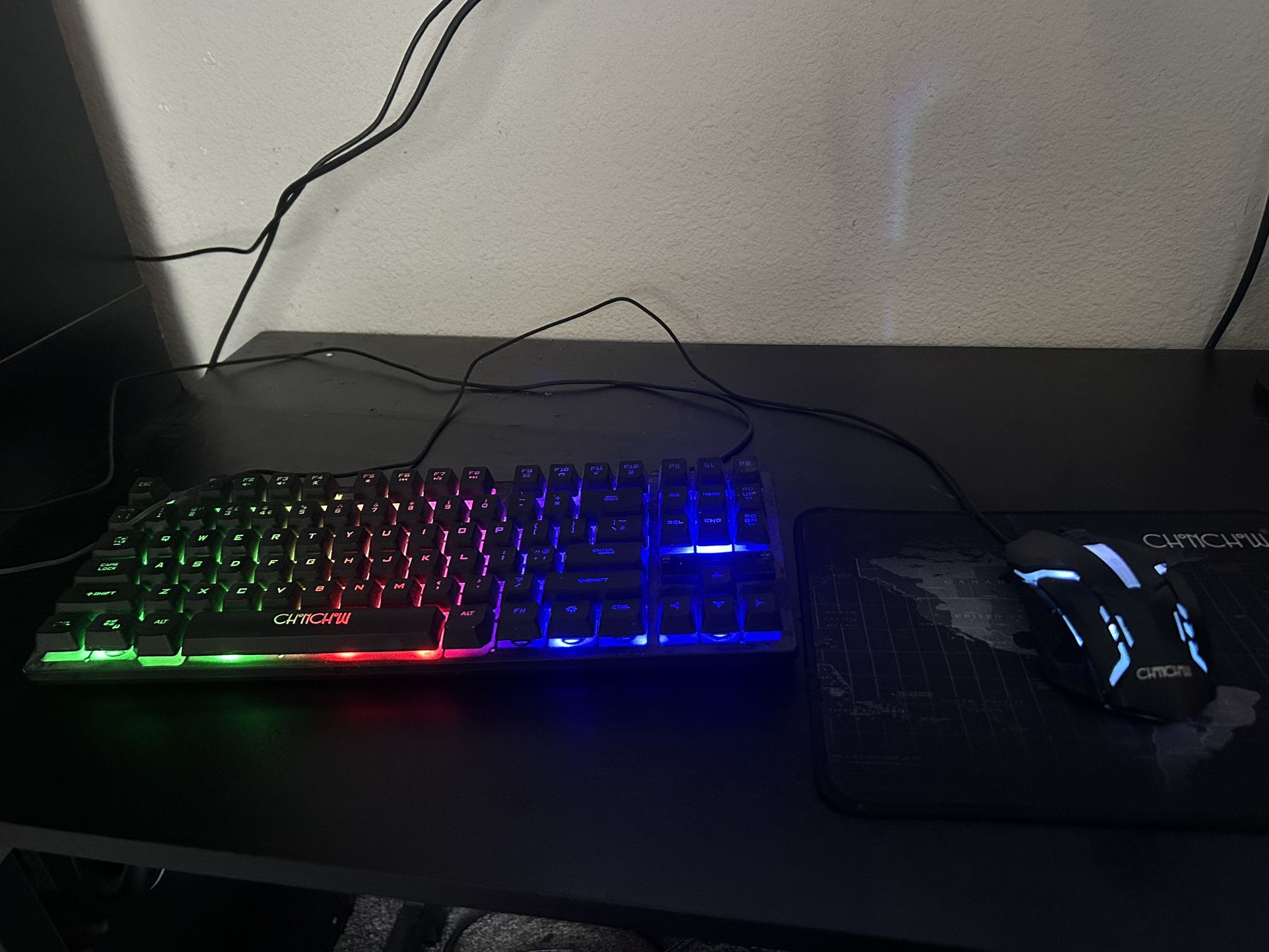 Keyboard and mouse RGB