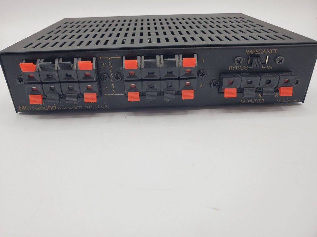 Russound Amplifier 4 Pair Speaker Selector