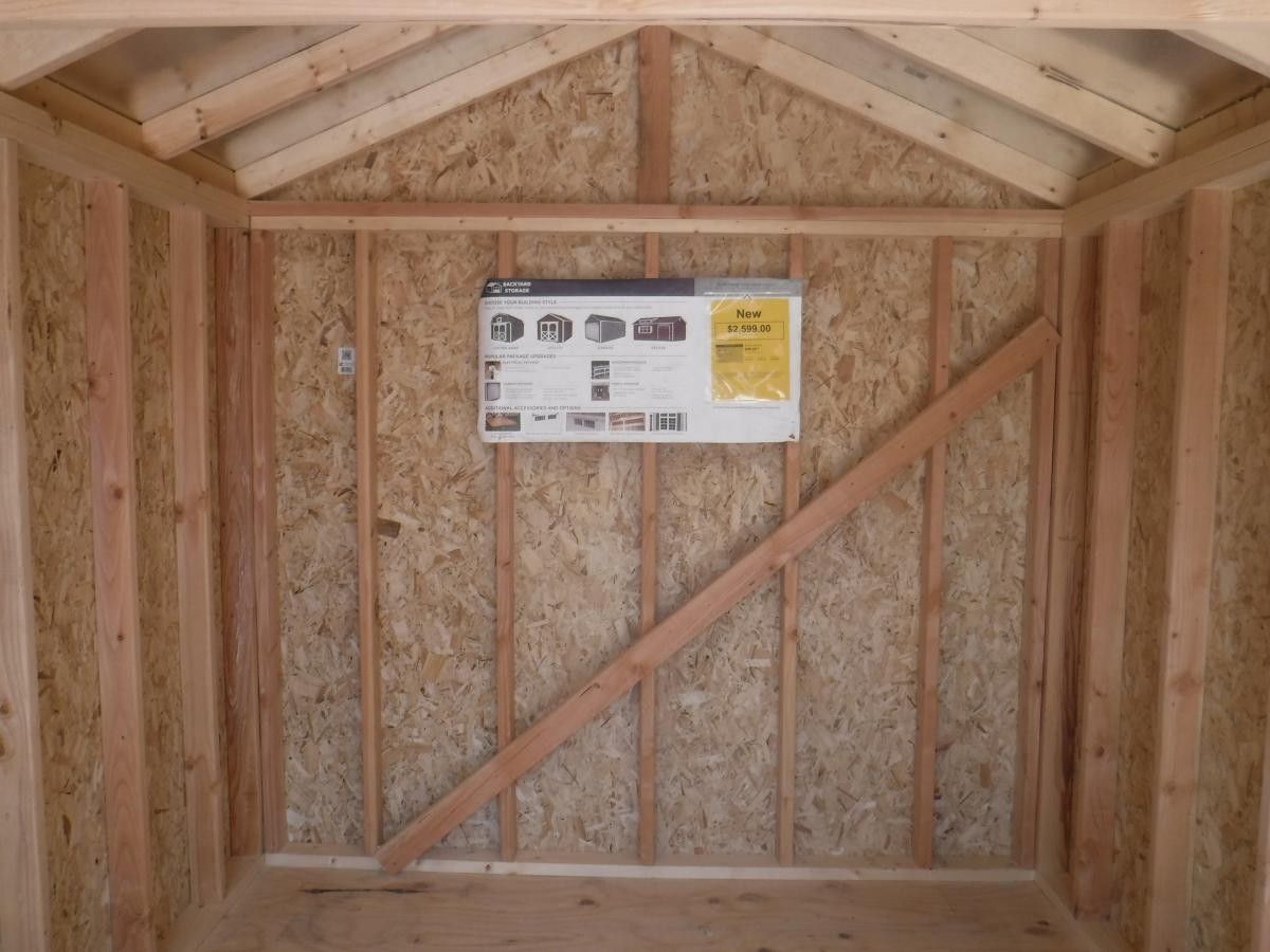 8x12 utility shed