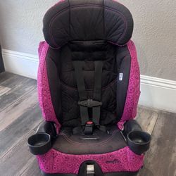 2 In 1 EVENFLO BOOSTER SEAT CAR SEAT!!