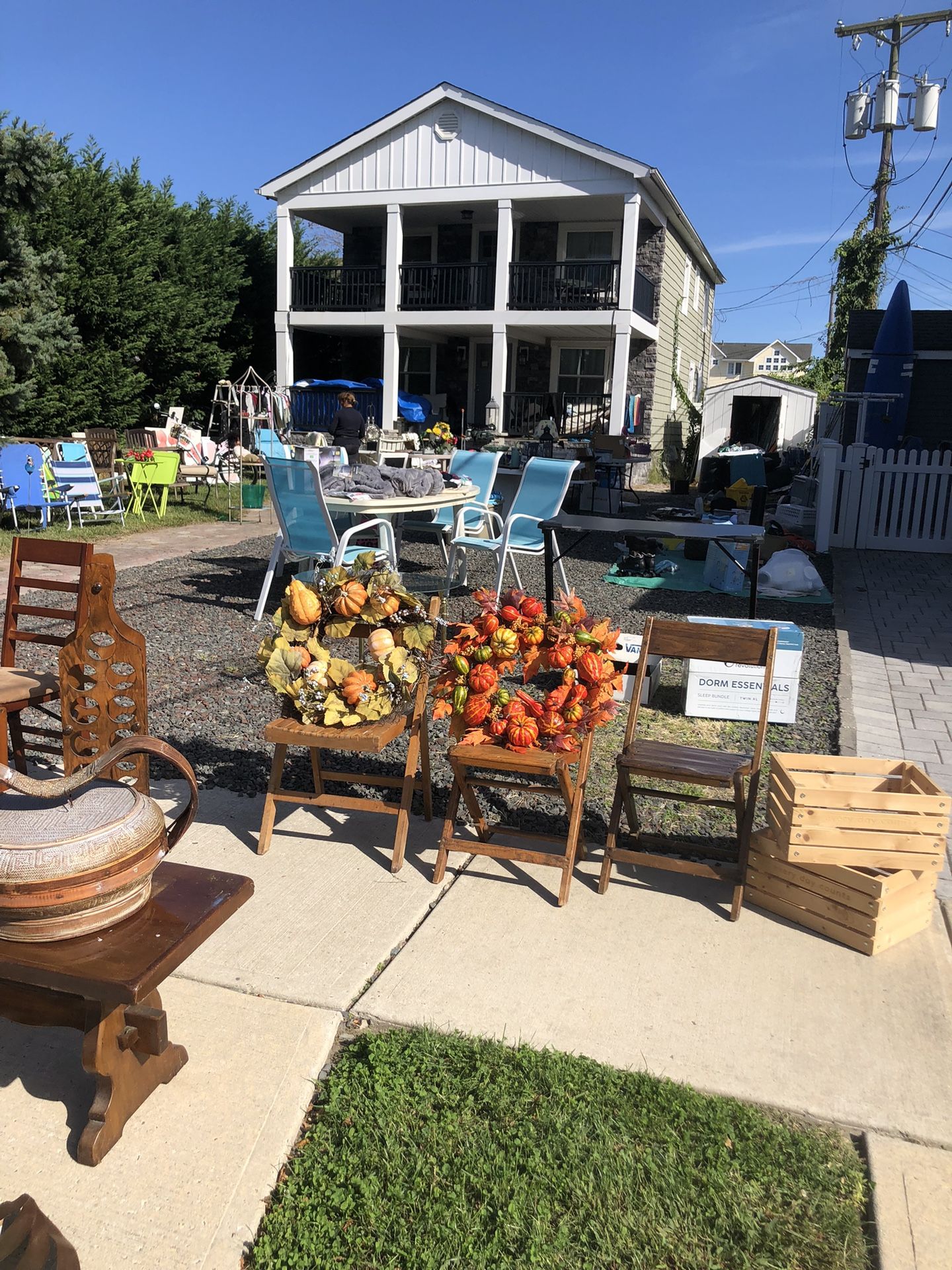 Massive yard sale, everything very reasonably priced