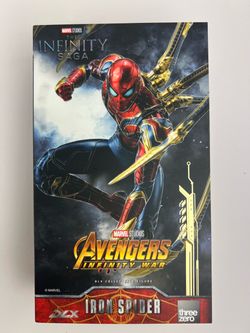 NEW  UNOPENED Threezero DLX Iron Spider Marvel Infinity Saga 1/12 Diecast