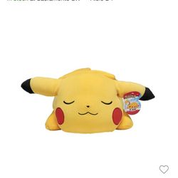 Pokemon Pikachu Sleeping Plush