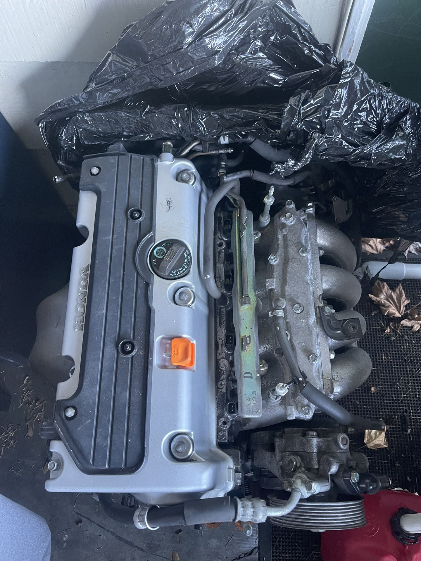 2005-2008 honda accord engine 2.4 liter 4 cylinder pick up only