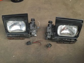 82 83 firebird trans am headlights w motors & relays