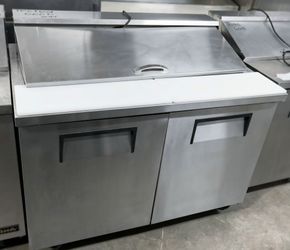 ❄️ True 48" Commercial Prep/Deli Table Refrigerator