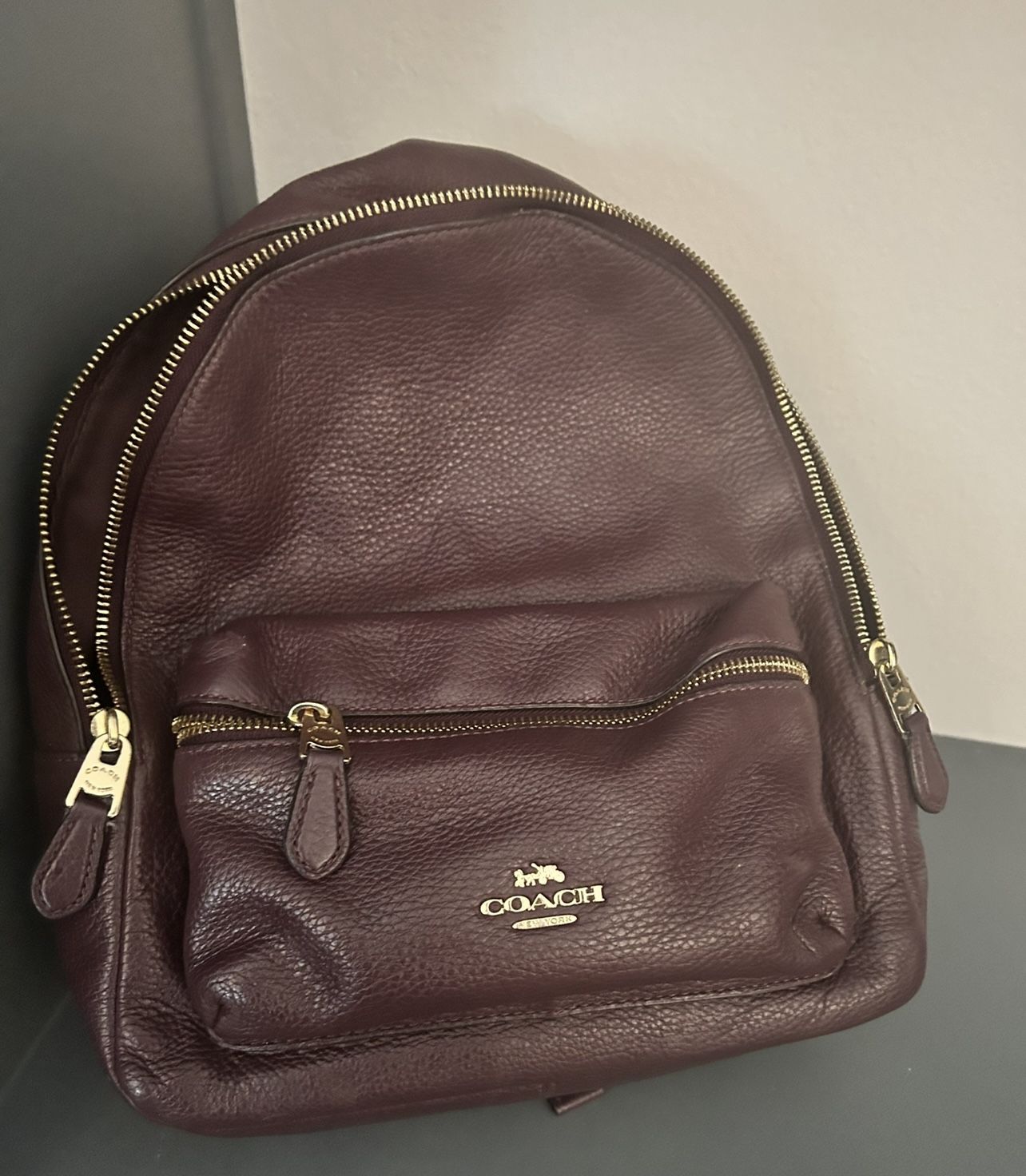 Burgundy Backpack