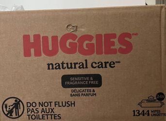 Huggies Natural Care Sensitive Baby Wipes 1344wipes