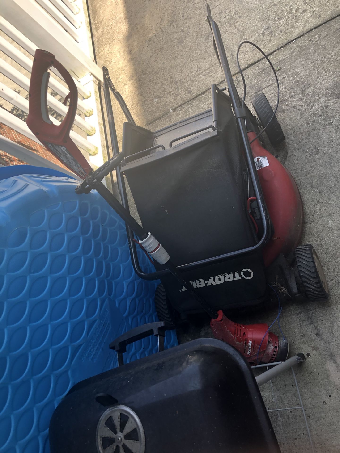 Lawn Mower And Weed Eater