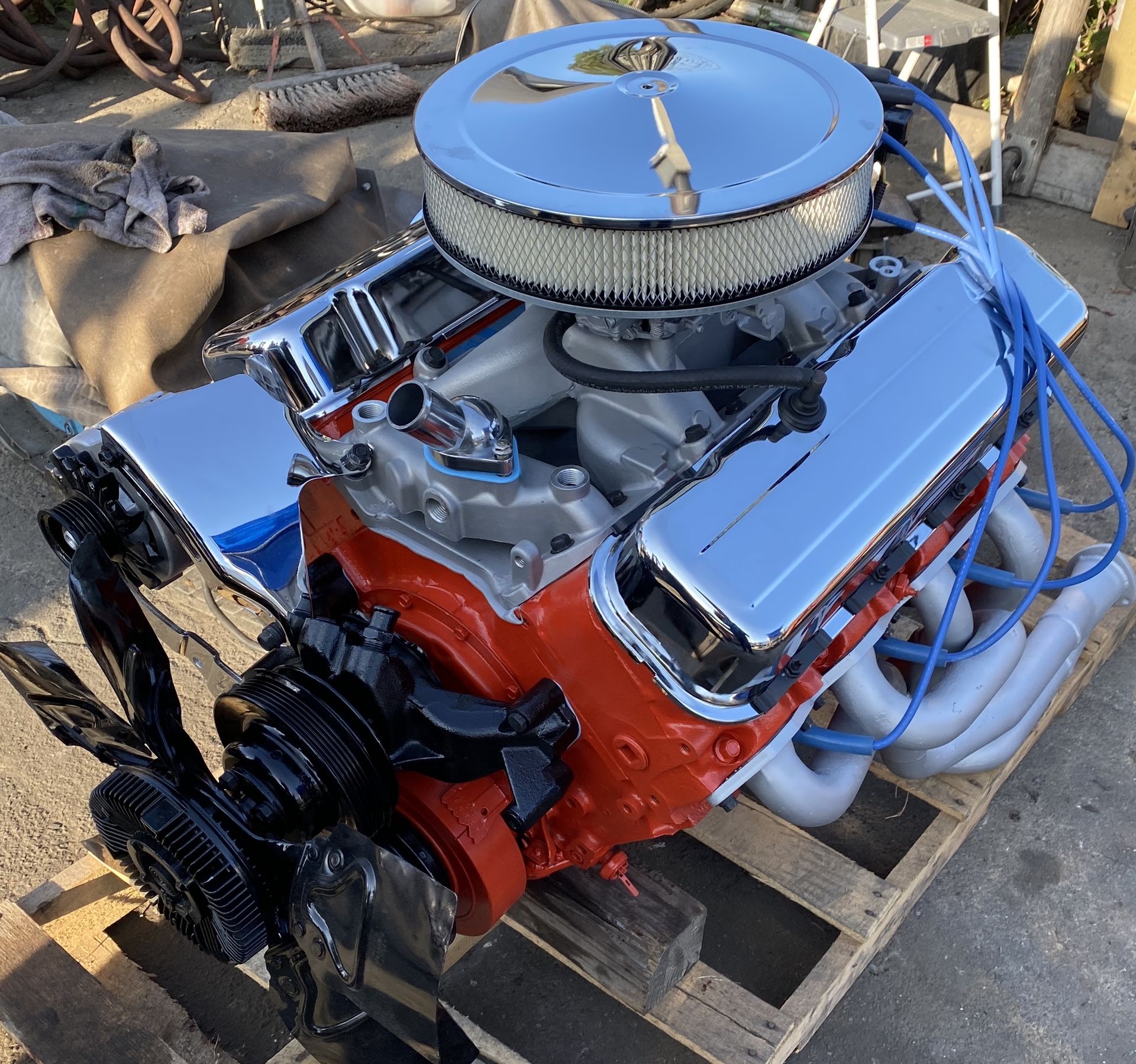 Big block chevy 454 engine complete for sale in downey ca offerup