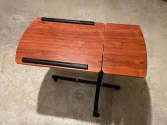 Laptop desk and office chair