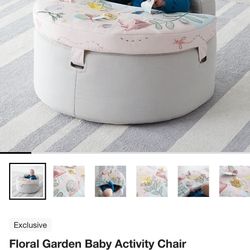 Floral Garden Baby activity chair from Crate & Barrel
