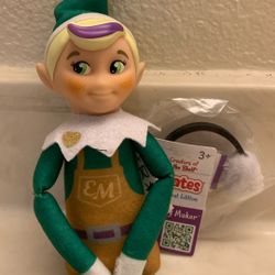 The Elf On The Shelf ELF MATES Enchanted  TOY MAKER Forest Edition 12”