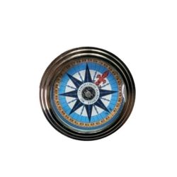 Compass Magnifying Glass and Spin Dial Paper Weight Compass 4" D Nautical