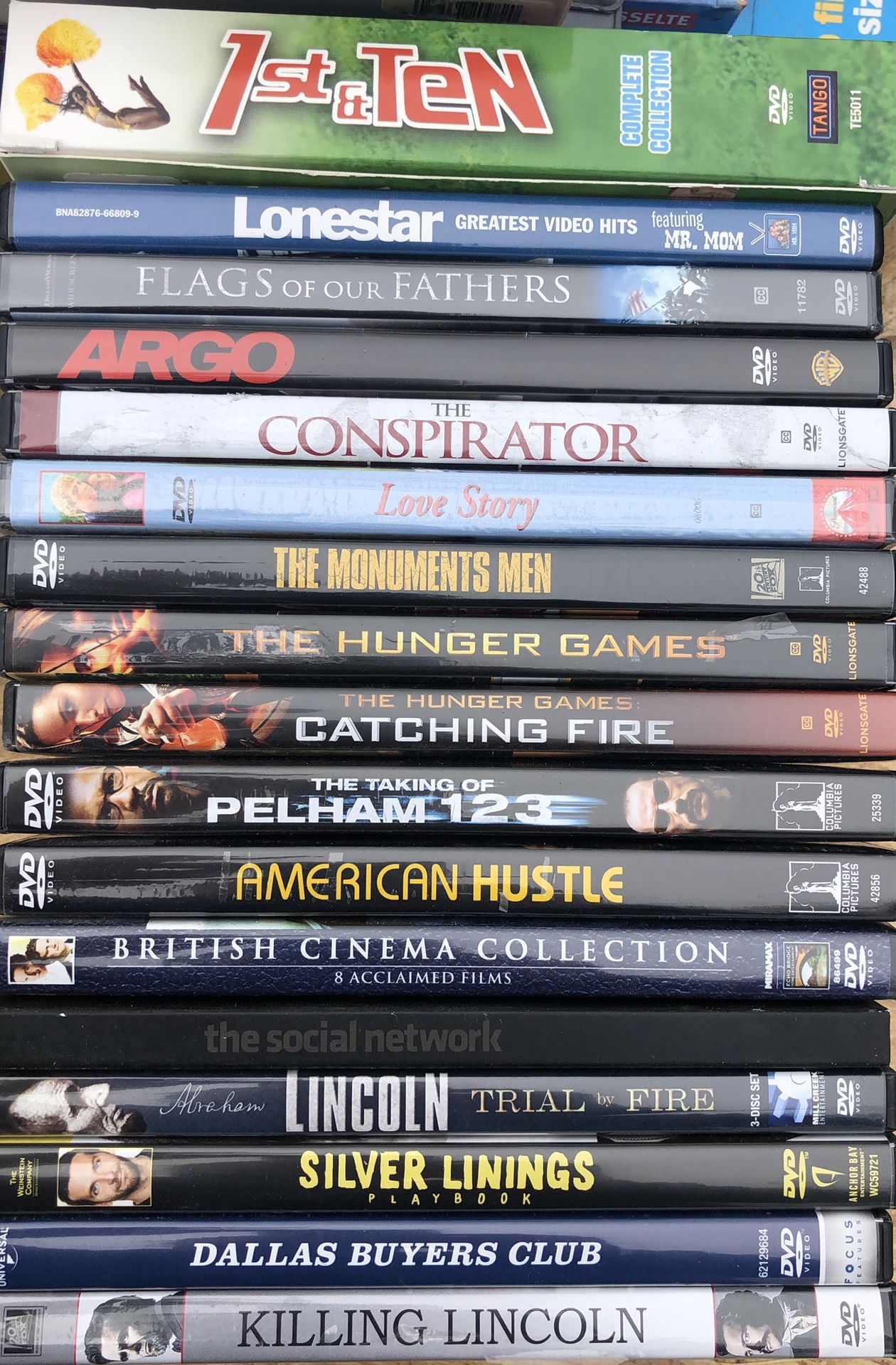 Lot of 19 DVDs