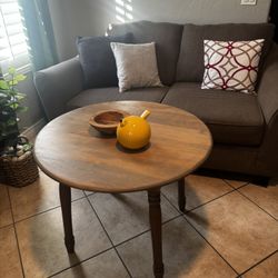Round Coffee Table-tall