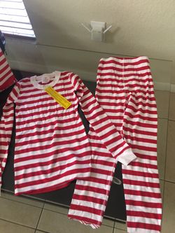 Kids size 10 Hanna Anderson pajamas