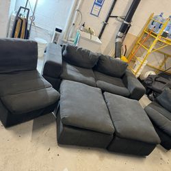 6 Piece Sectional Sofa Couch